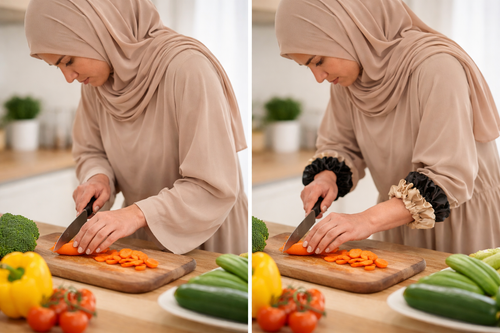 Fini les manches mouillées 💧 Bracelet anti-eau élégant et pratique